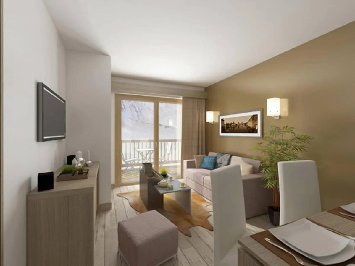 Apartment On Slopes In Extensive Paradiski La Plagne-Tarentaise 0*,